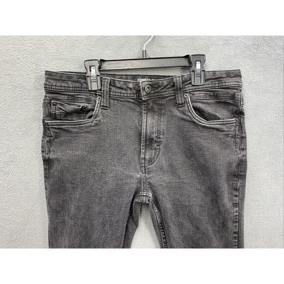 Kenneth Cole New York Denim Jeans Men's Slim Fit Black Size 32X32 - Picture 8 of 16